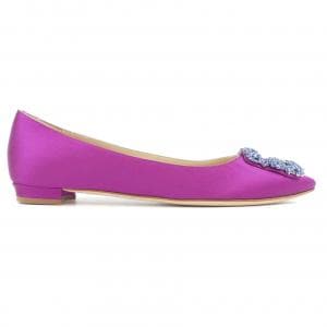マノロブラニク MANOLO BLAHNIK HANGISIFLAT ハンギシフラット フラットシューズ