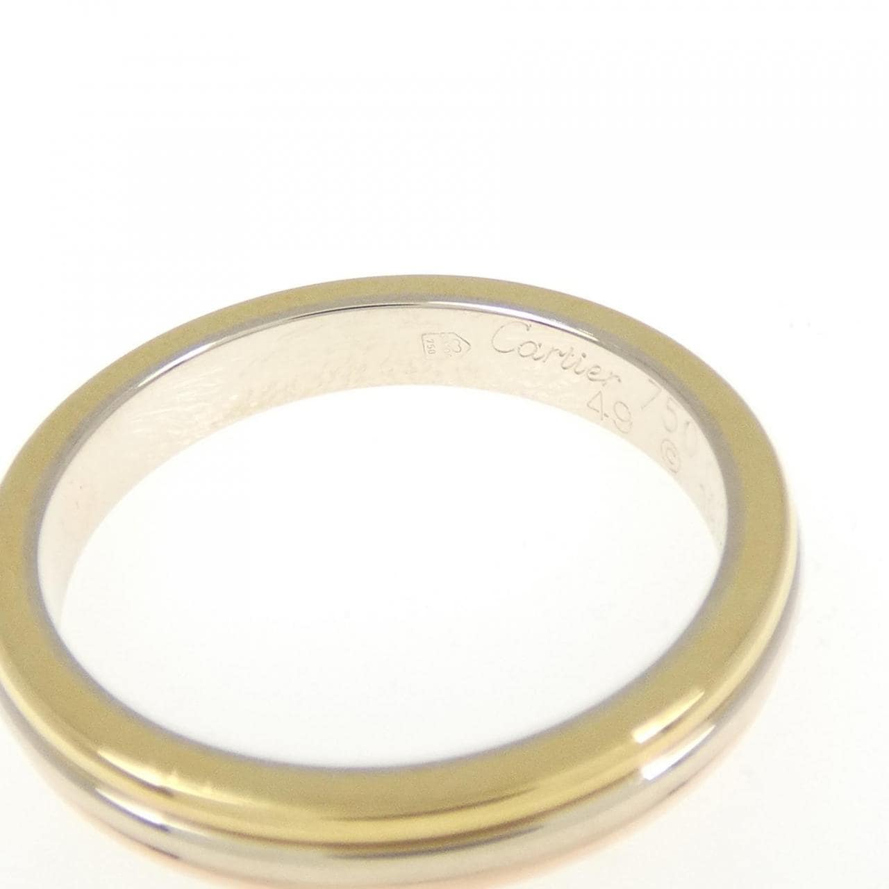 Cartier three gold wedding ring