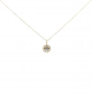 K18YG アレキサンドライト ネックレス 0.03CT