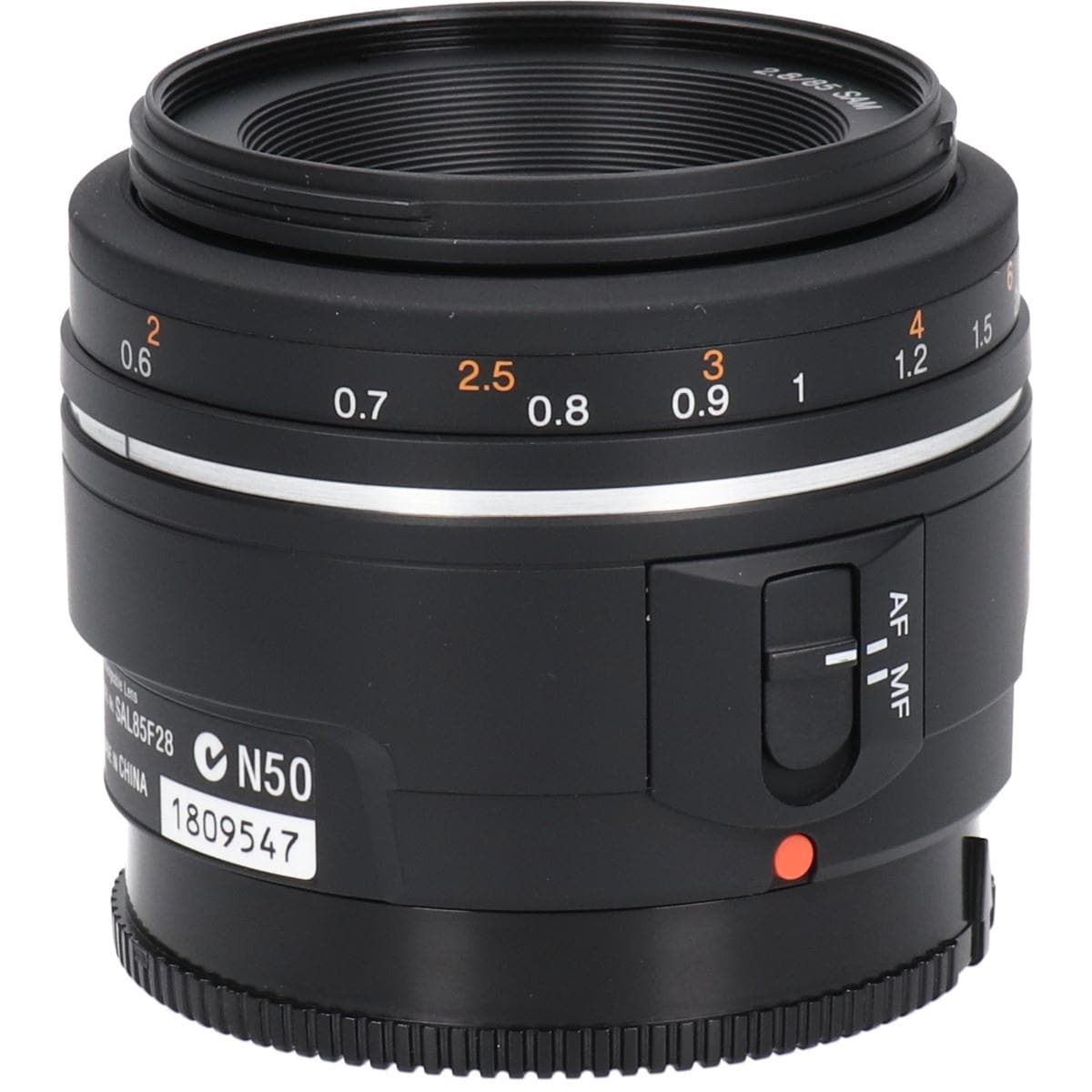 ８５ｍｍ　Ｆ２．８ＳＡＭ（ＳＡＬ８５Ｆ２８）