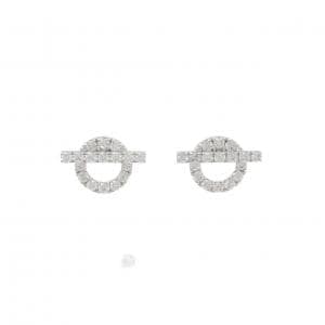 エルメス フィネス ピアス 0.92CT