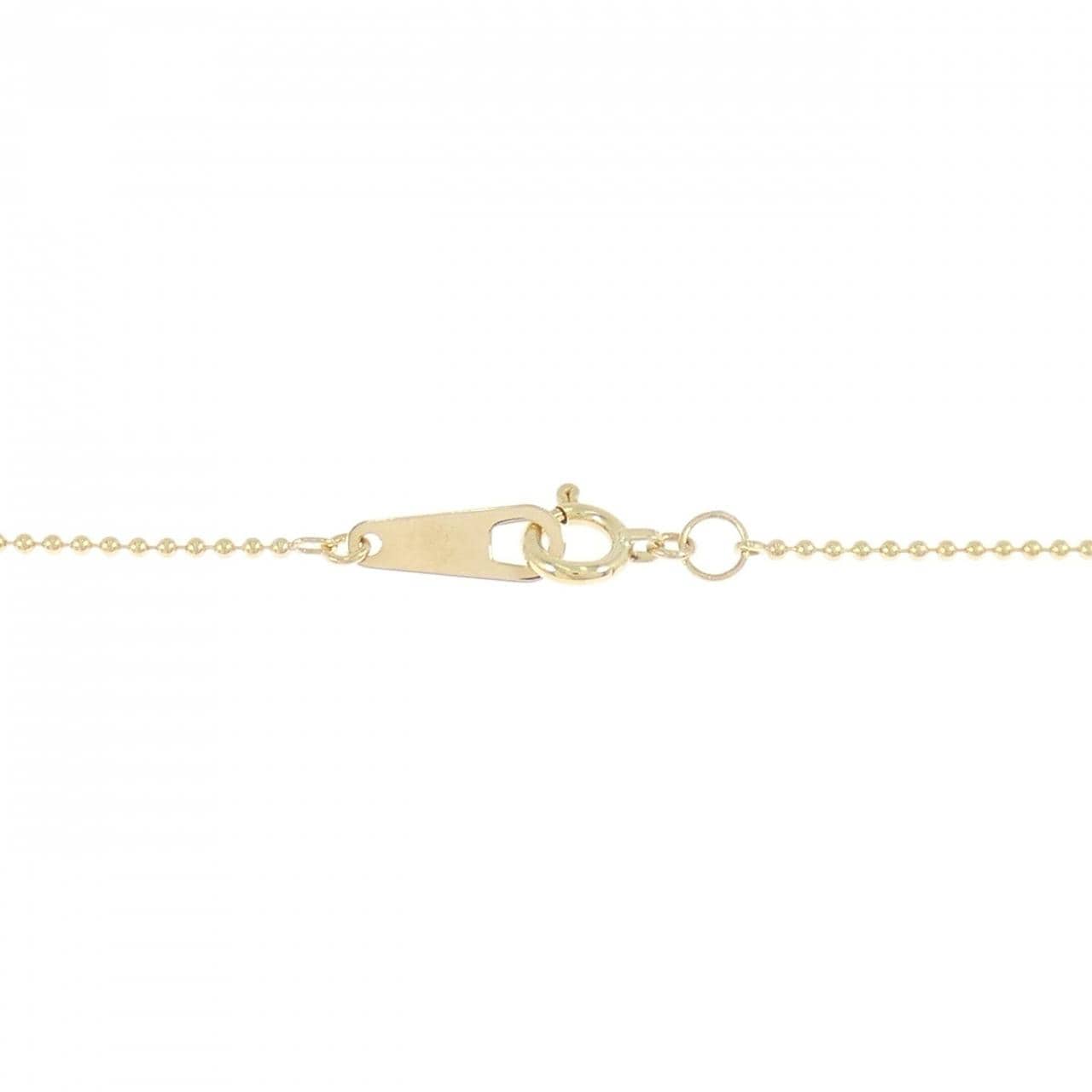 K18YG クロス ダイヤモンド ネックレス 0.51CT
