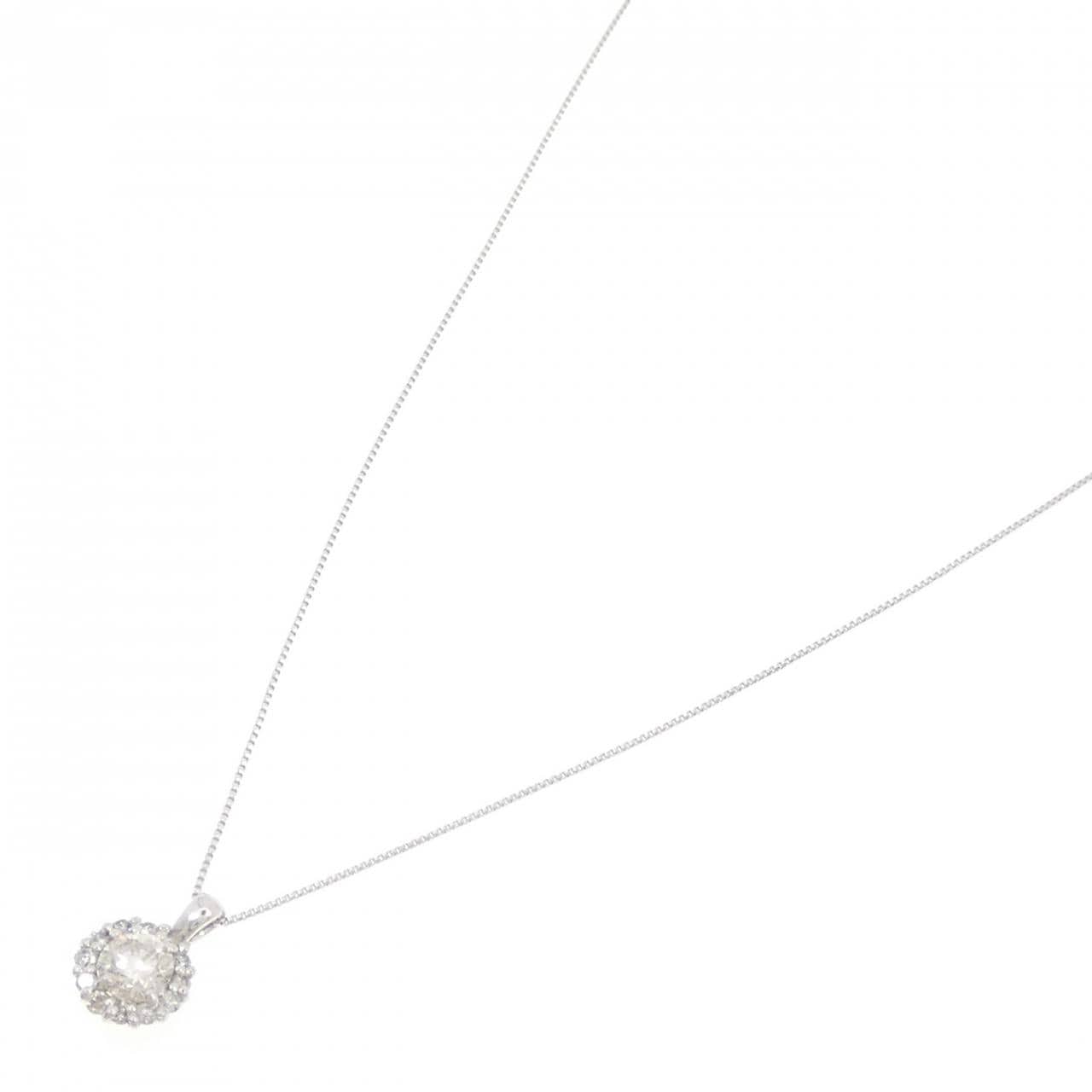 K10WG ダイヤモンド ネックレス 0.27CT
