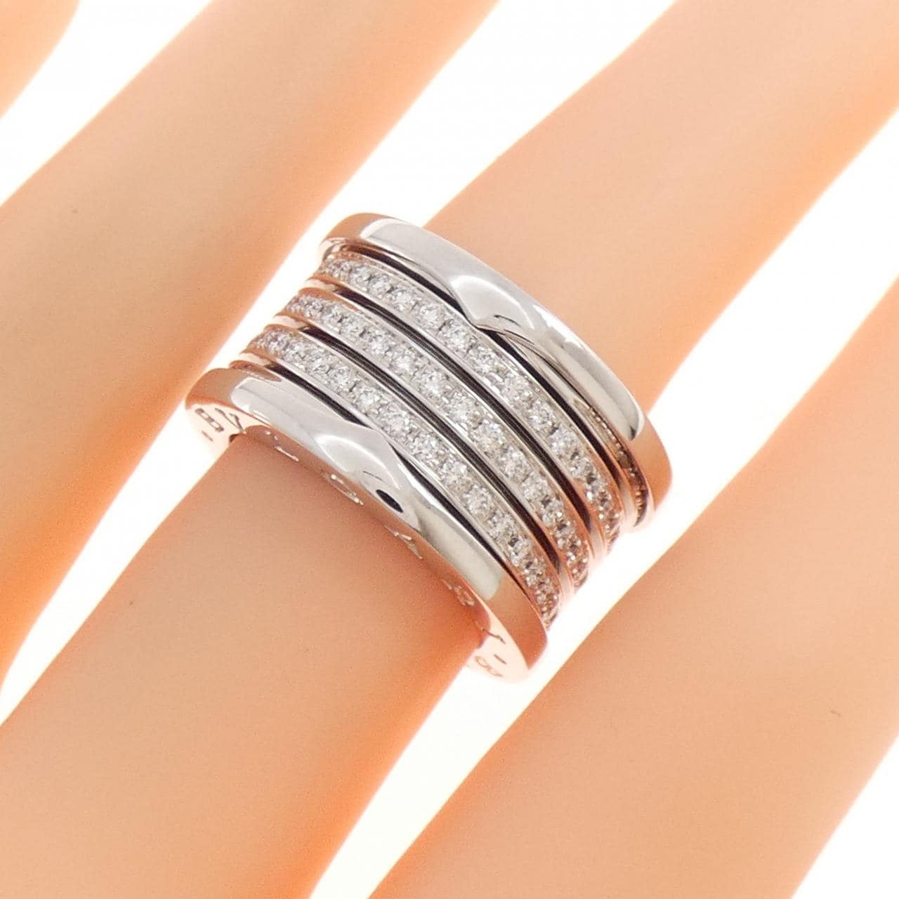 【新品】ブルガリ B.zero1 5バンド リング