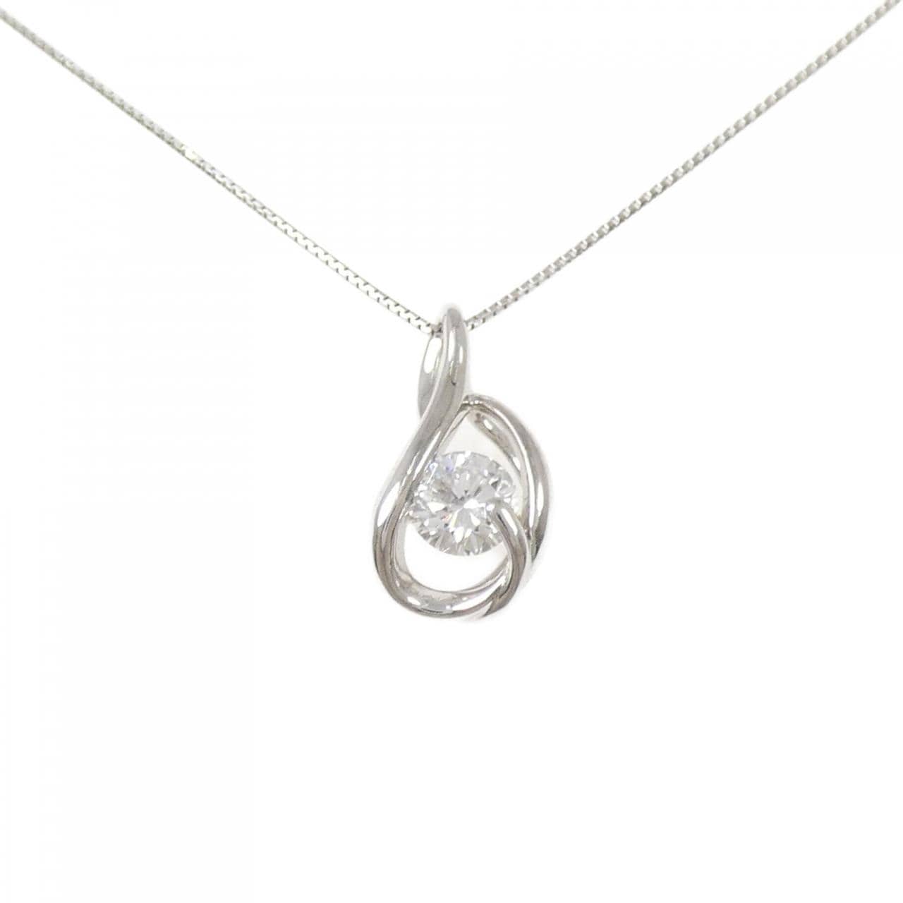 PT900/PT850 ダイヤモンド ネックレス 0.433CT
