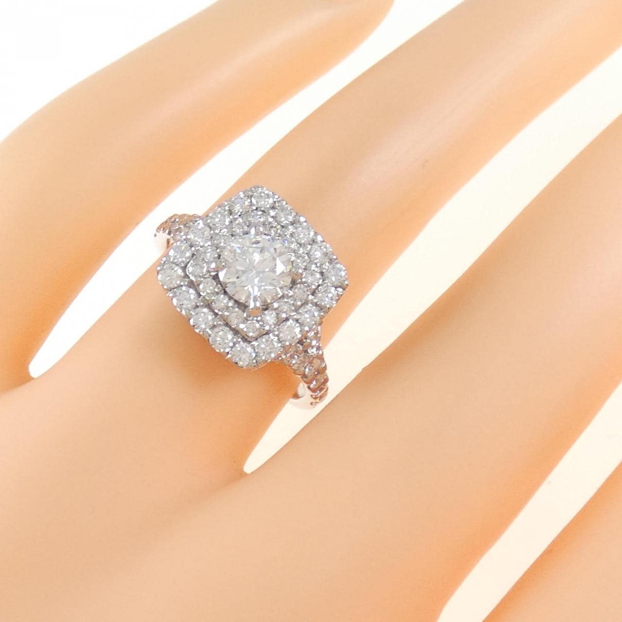 PT900 ダイヤモンド リング 0.541CT G SI1 3EXT