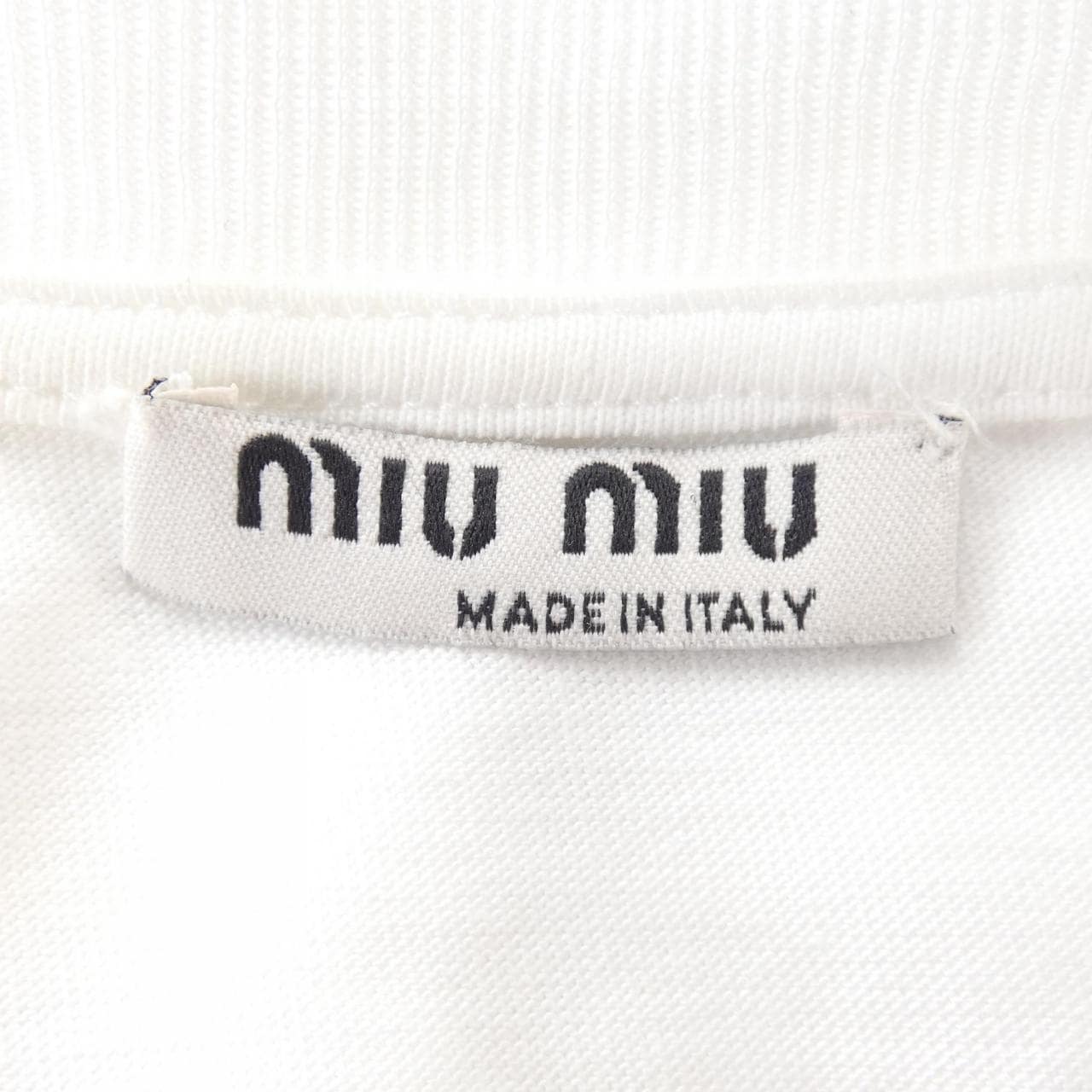 ミュウミュウ MIU MIU MJN292 1YMT Tシャツ