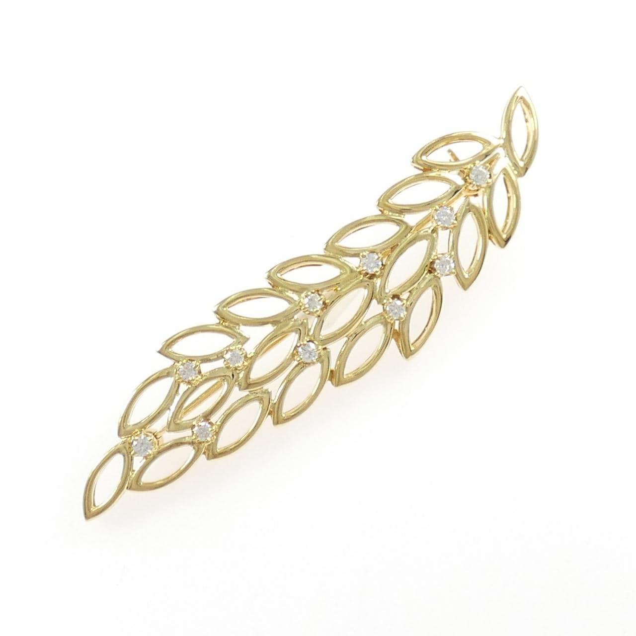 ミキモト ダイヤモンド ブローチ 0.25CT
