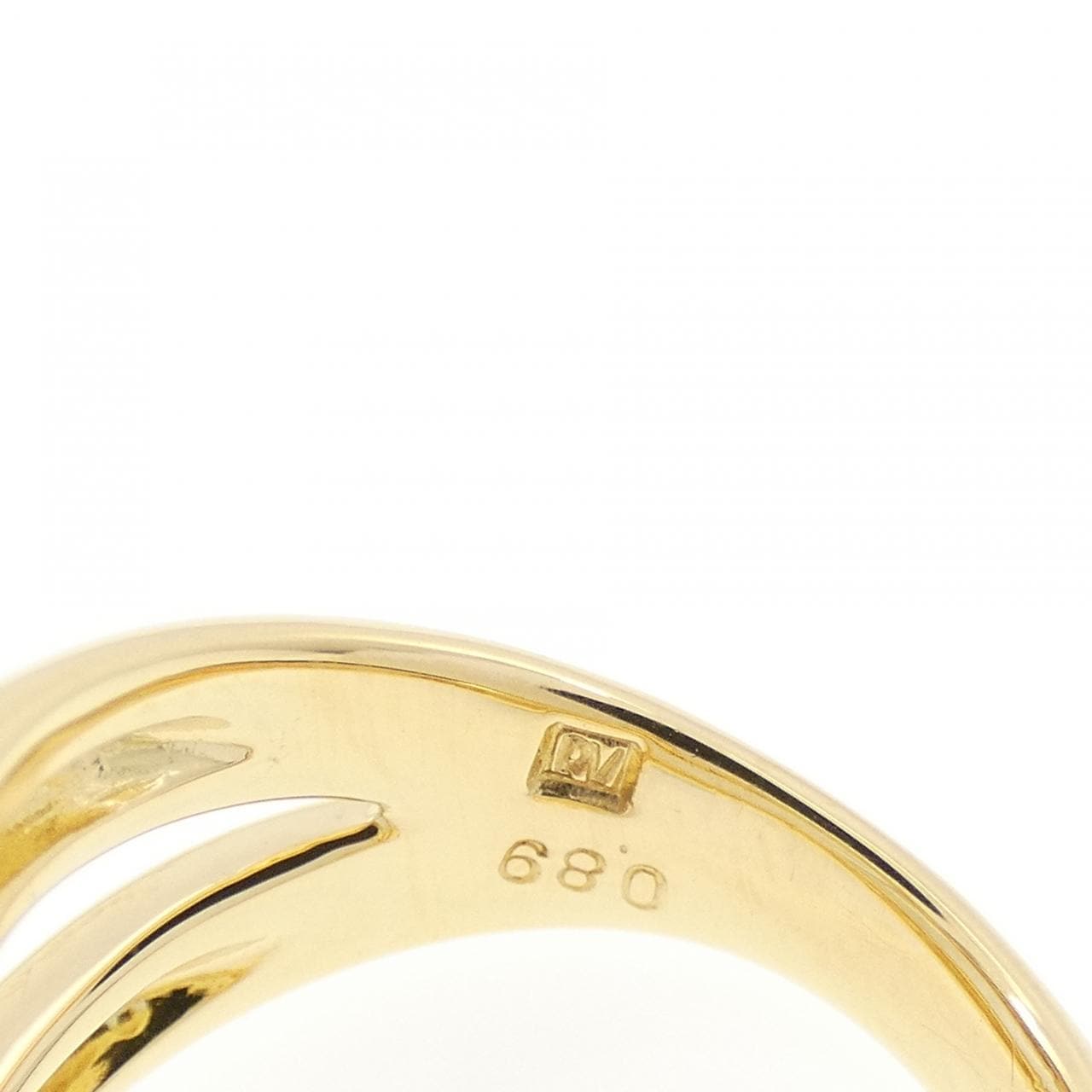 ポンテヴェキオ フラワー ピンキーリング 0.89CT