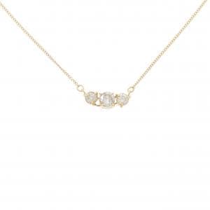 K18YG ダイヤモンド ネックレス 0.52CT