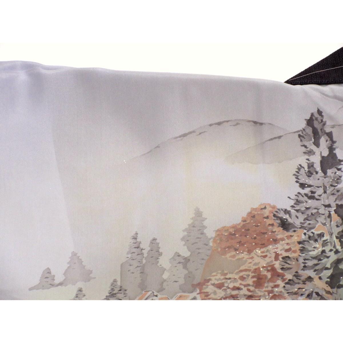 【未使用品】男物　紬織　きもの・羽織　２点セット