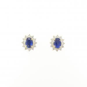 K18YG サファイヤ ピアス