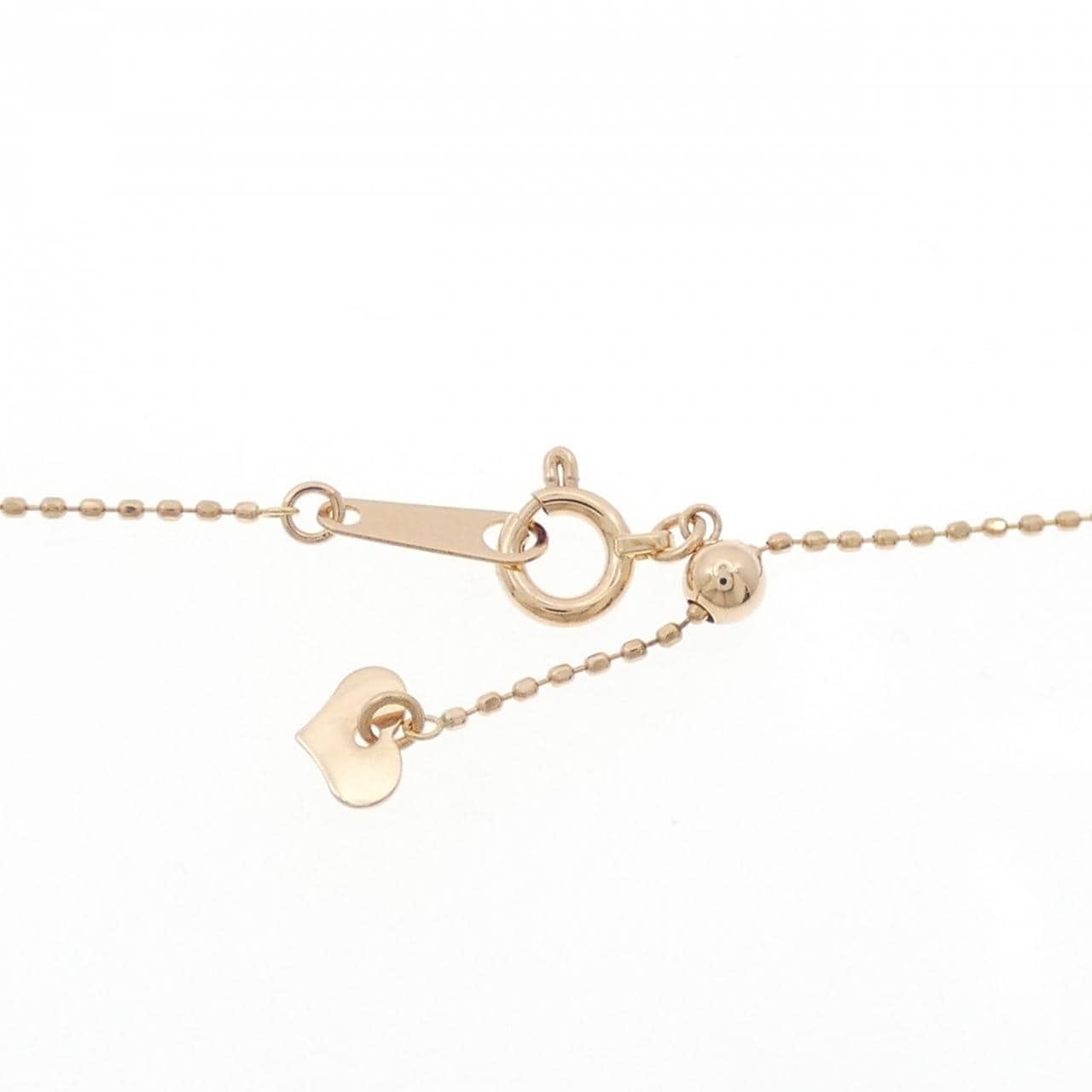 K18PG ダイヤモンド ネックレス 0.166CT