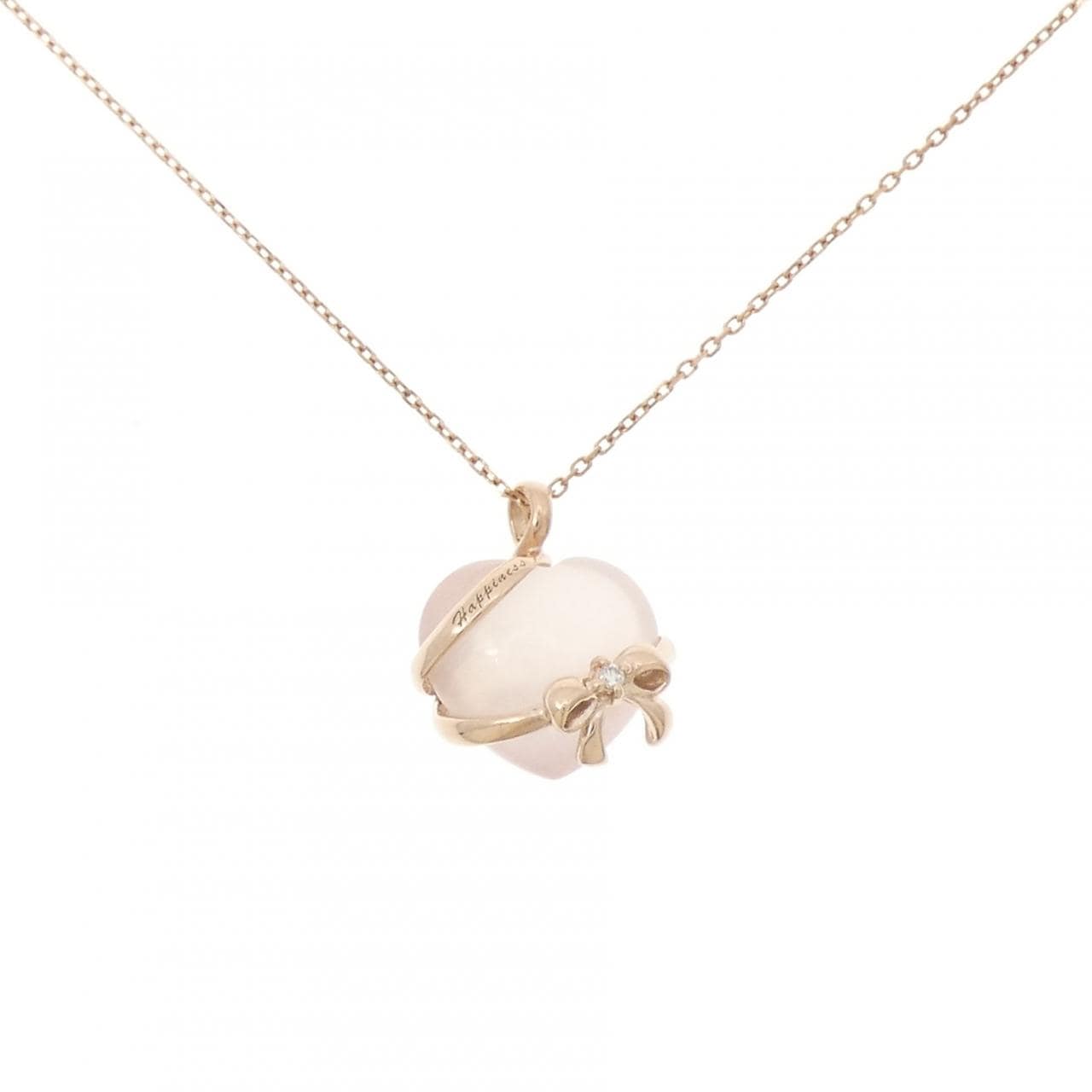 ヴァンドーム ローズクオーツ ネックレス