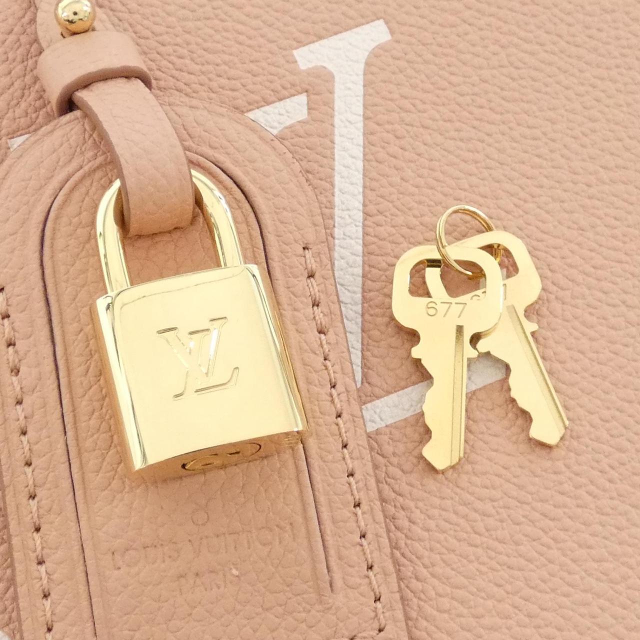 LOUIS VUITTON Bicolor Monogram Empreinte Petit Palais PM M46353 Bag