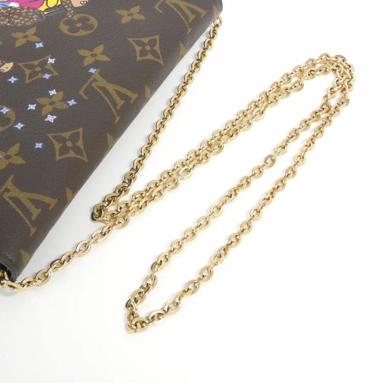 ルイヴィトン モノグラム(ホリデイ) ポシェット ウィケンド M63857 バッグ