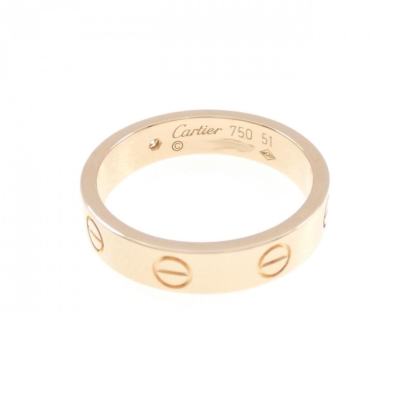 カルティエ ミニラブ リング