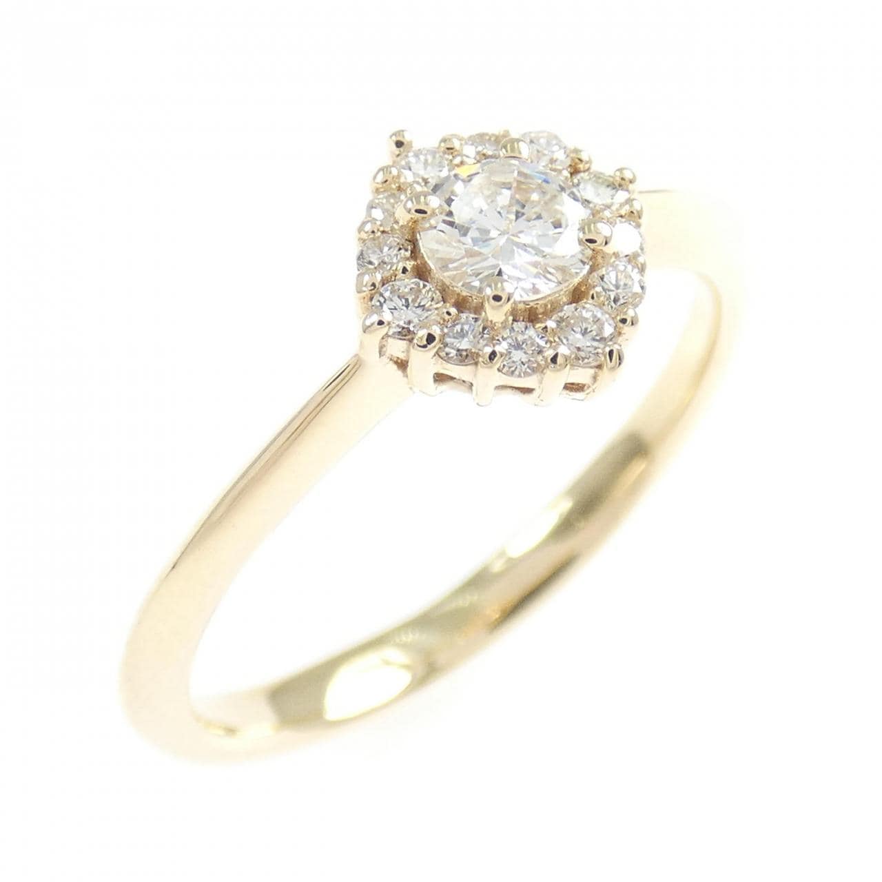 【リメイク】K10YG ダイヤモンド リング 0.30CT