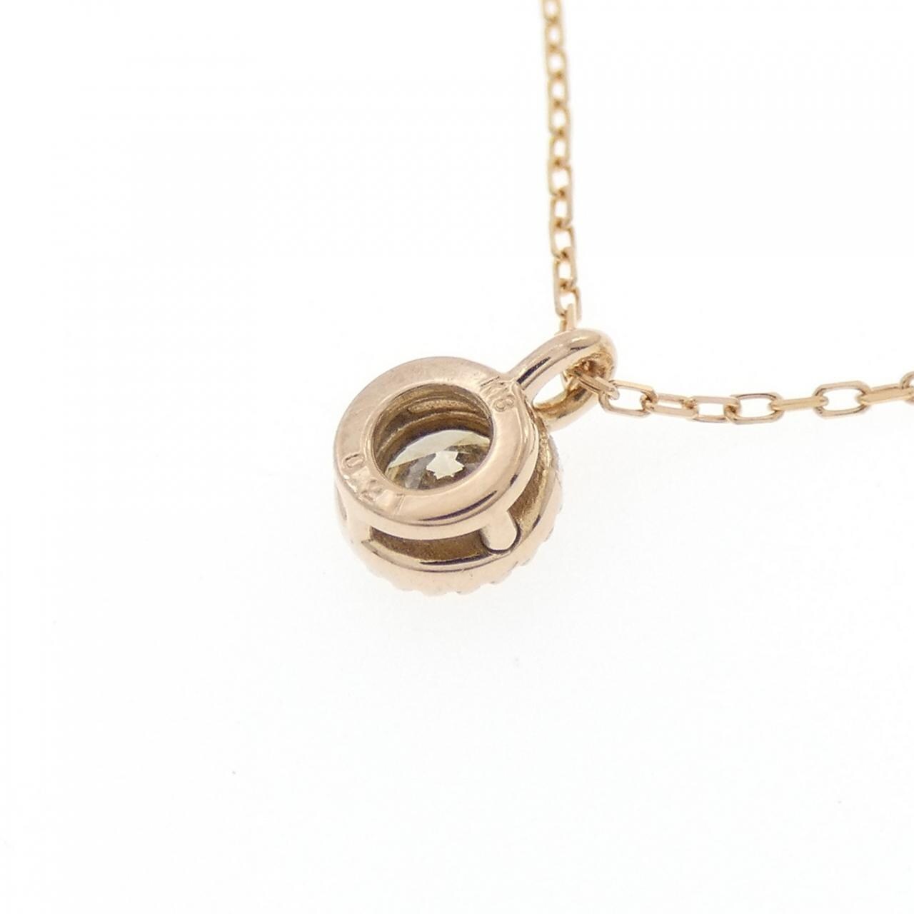 K18PG ダイヤモンド ネックレス 0.21CT