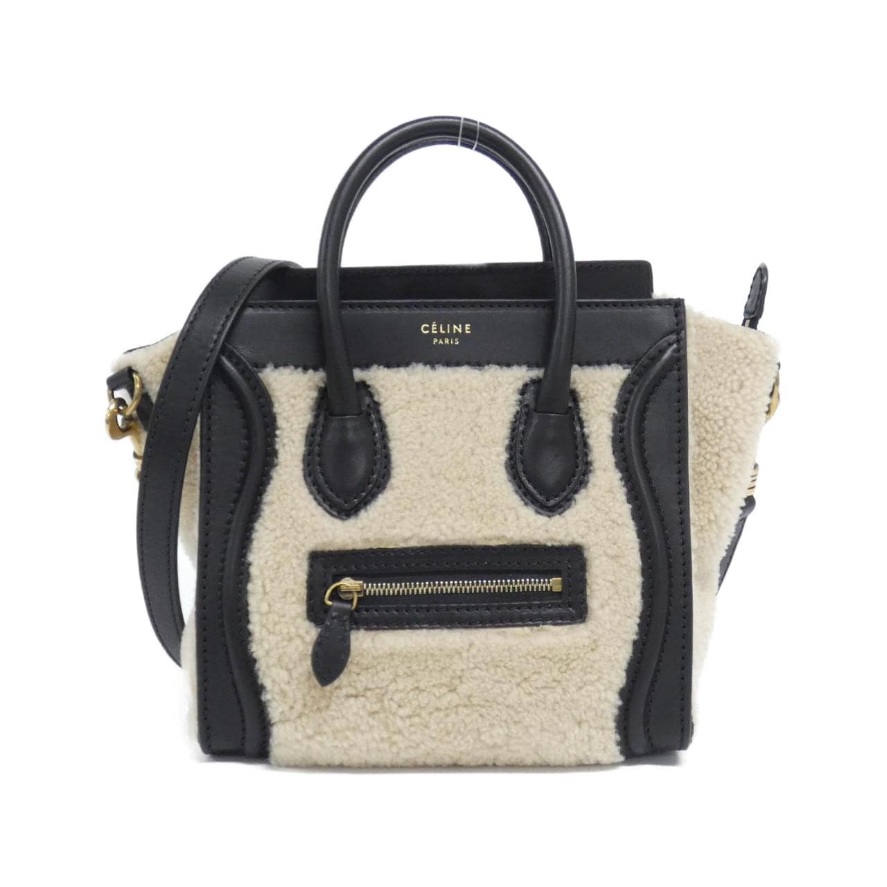 セリーヌ ラゲージ ナノ ショッパー 168243 バッグ