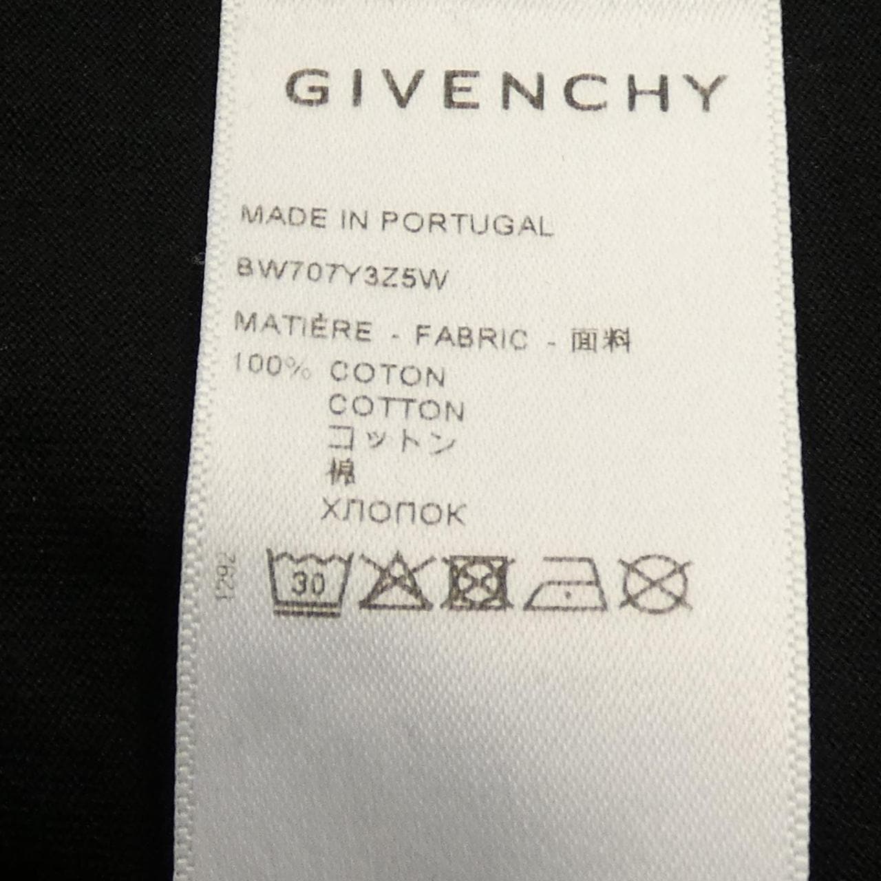 ジバンシー GIVENCHY BW707Y3Z5W Tシャツ