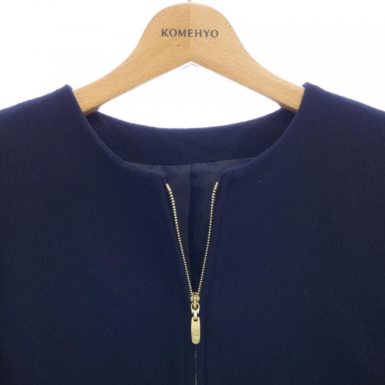 レリアン LEILIAN ノーカラージャケット