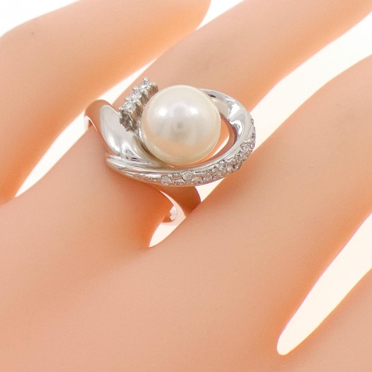 PT900 アコヤパール リング 8.9mm