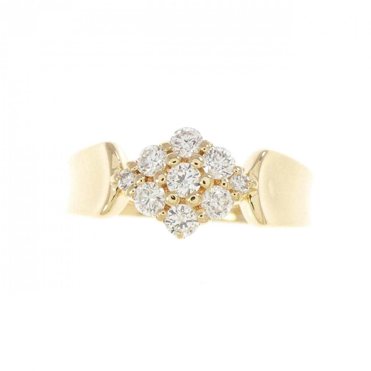 K18YG ダイヤモンド リング 0.30CT