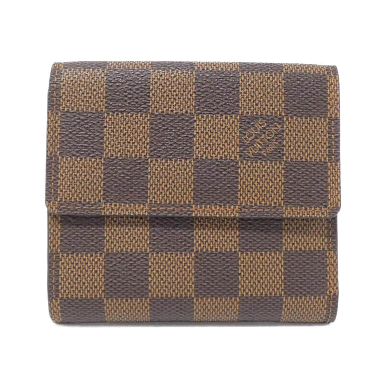 LOUIS VUITTON Damier Portefeuil Elise N61652 Wallet