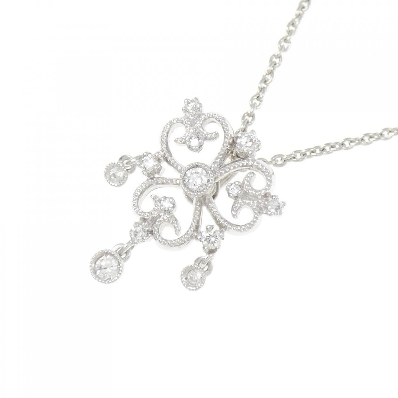 PT ダイヤモンド ネックレス 0.17CT