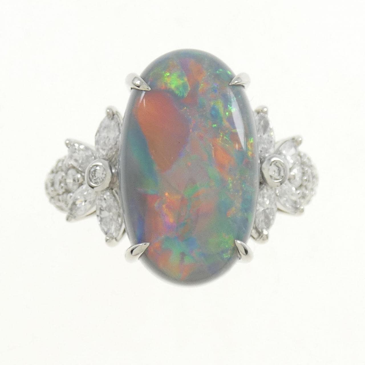 PT Black OPAL Ring 8.10CT