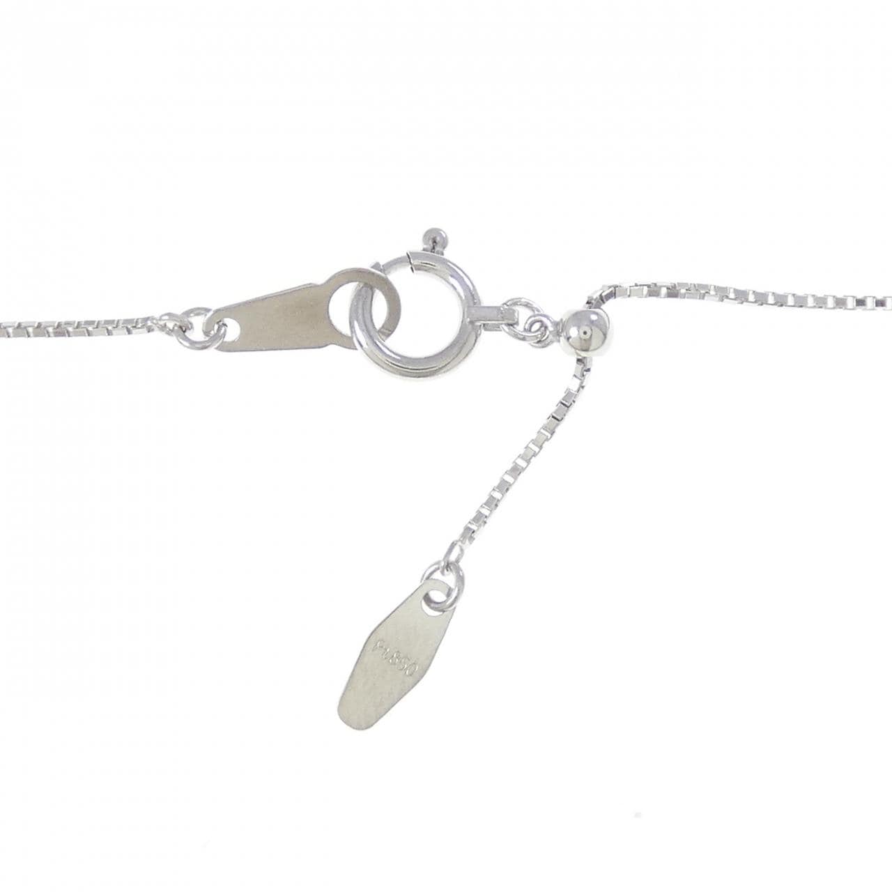 PT900/PT850 花鑽石項鍊 0.097克拉 FIP VS2