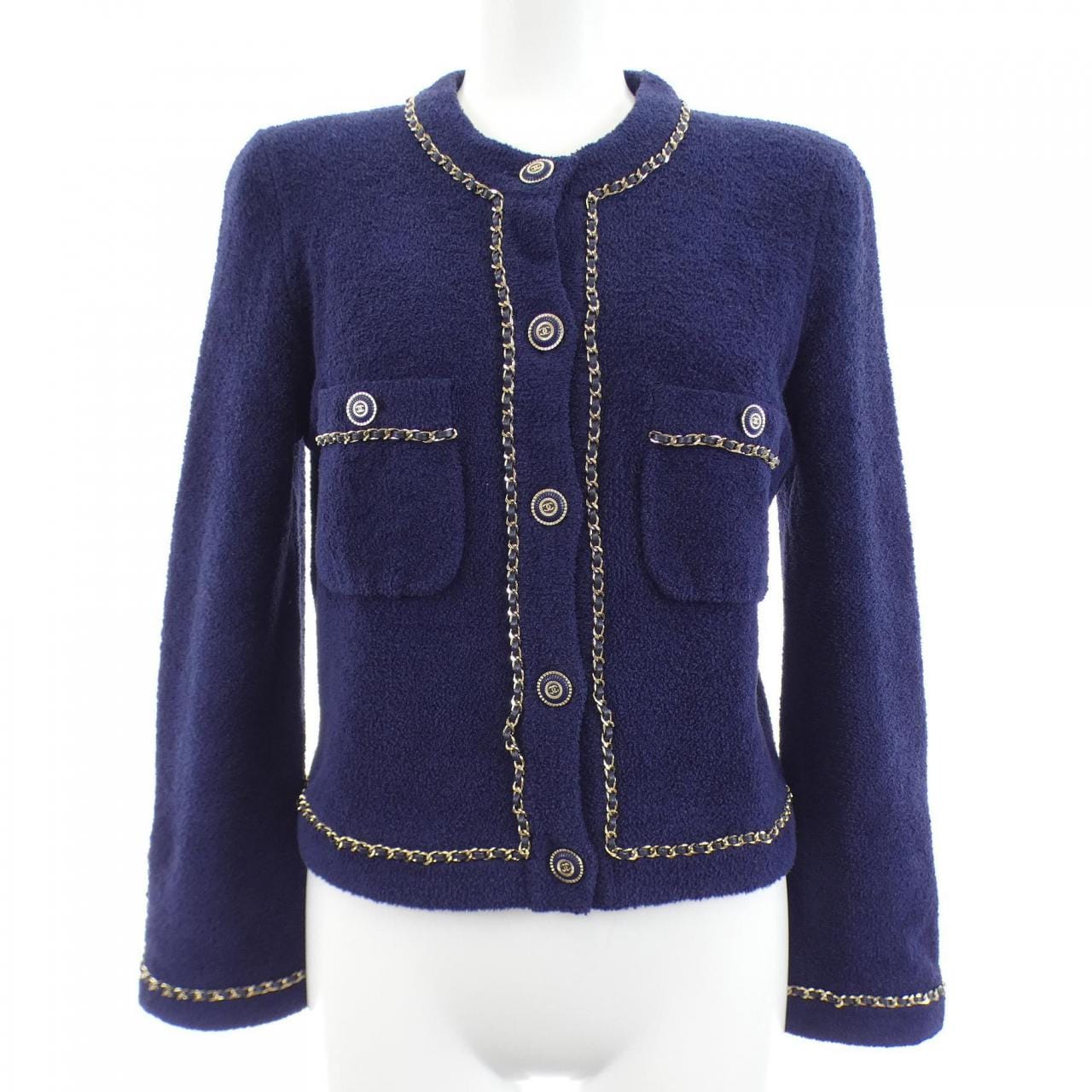 シャネル CHANEL P62893K48463 20C ノーカラージャケット