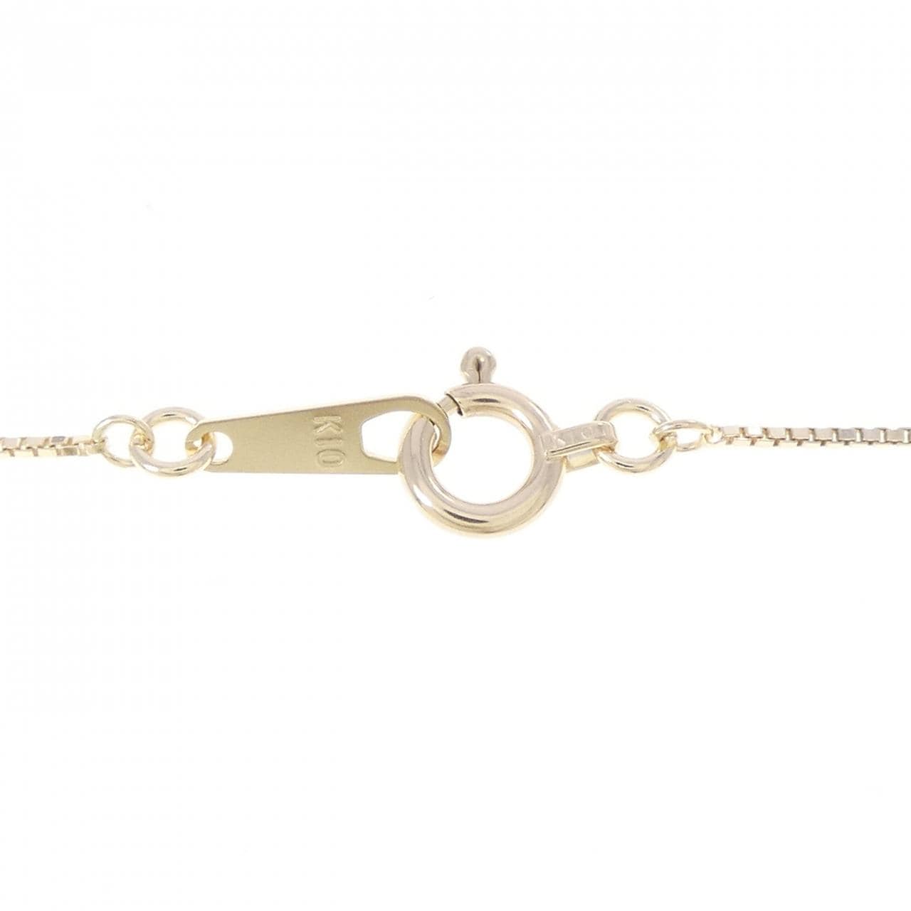 アガット ダイヤモンド ネックレス 0.01CT