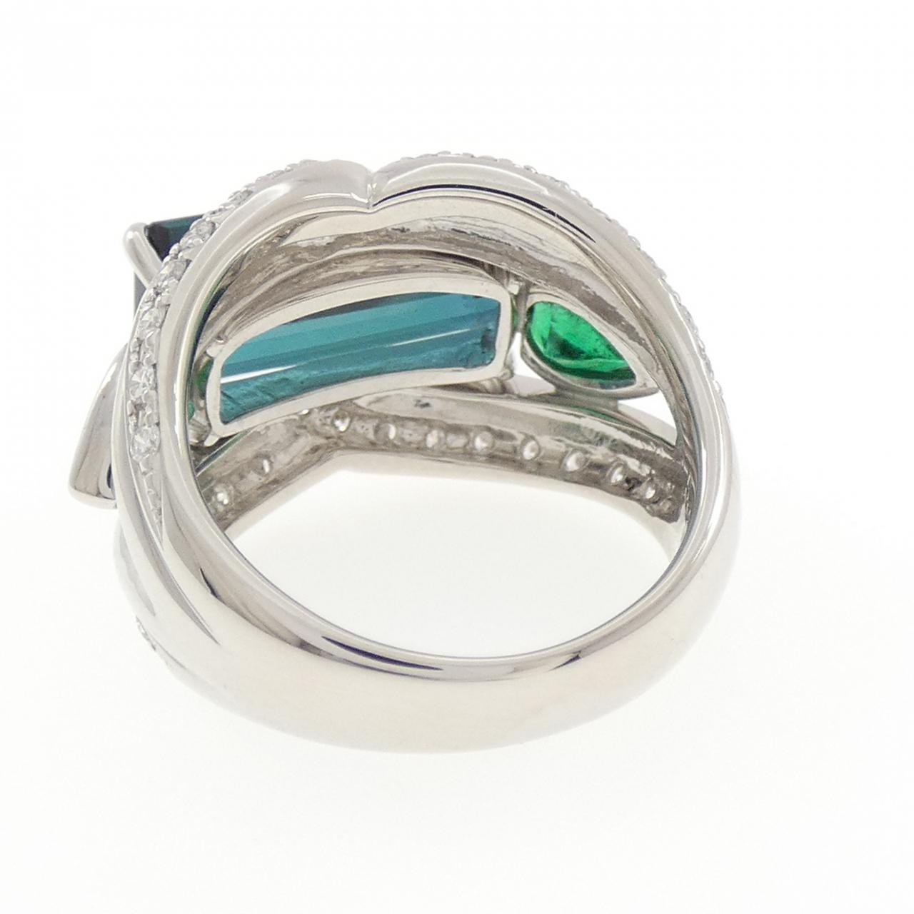 PT900 トルマリン リング 5.36CT