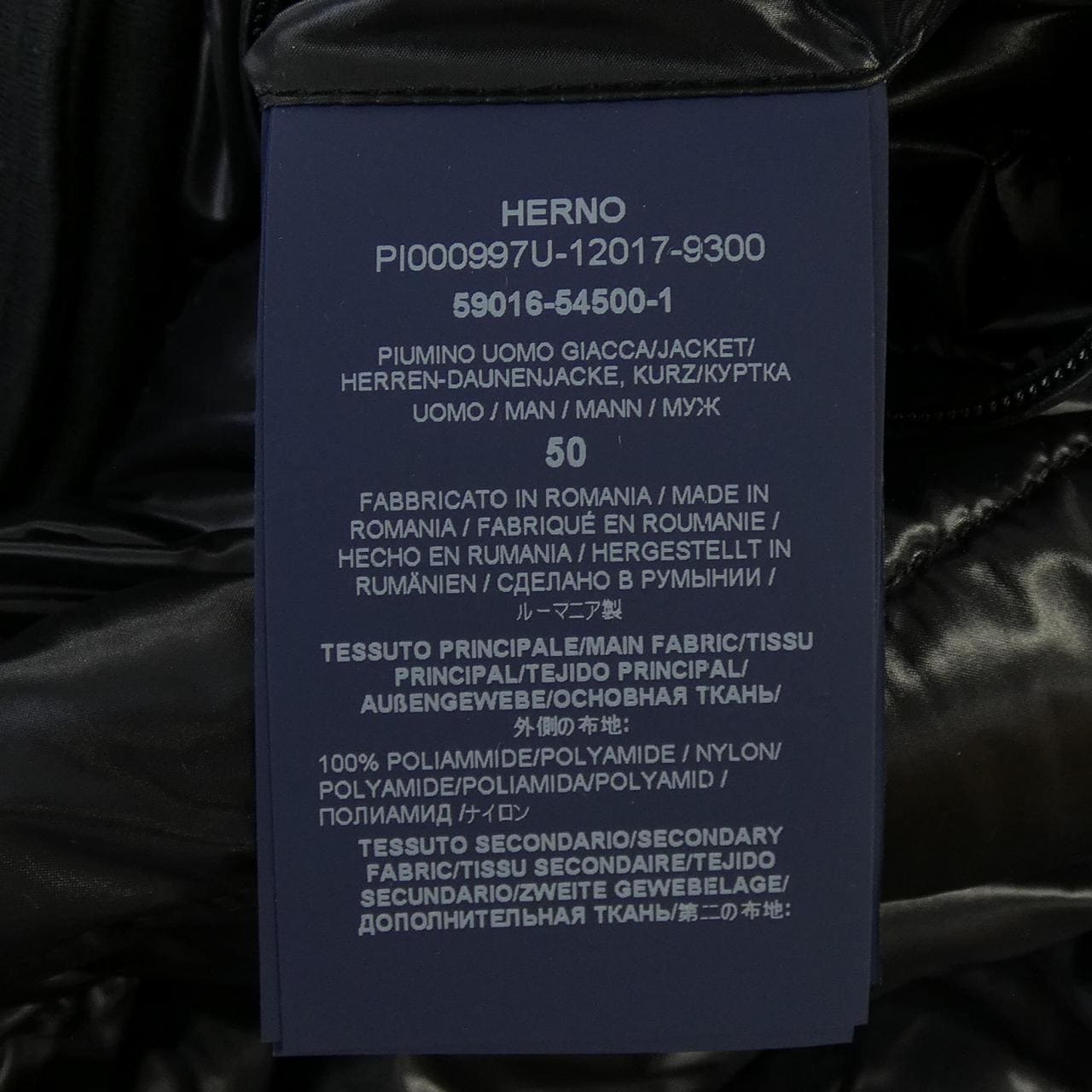 ヘルノ Herno PI000997U 12017 ダウンジャケット