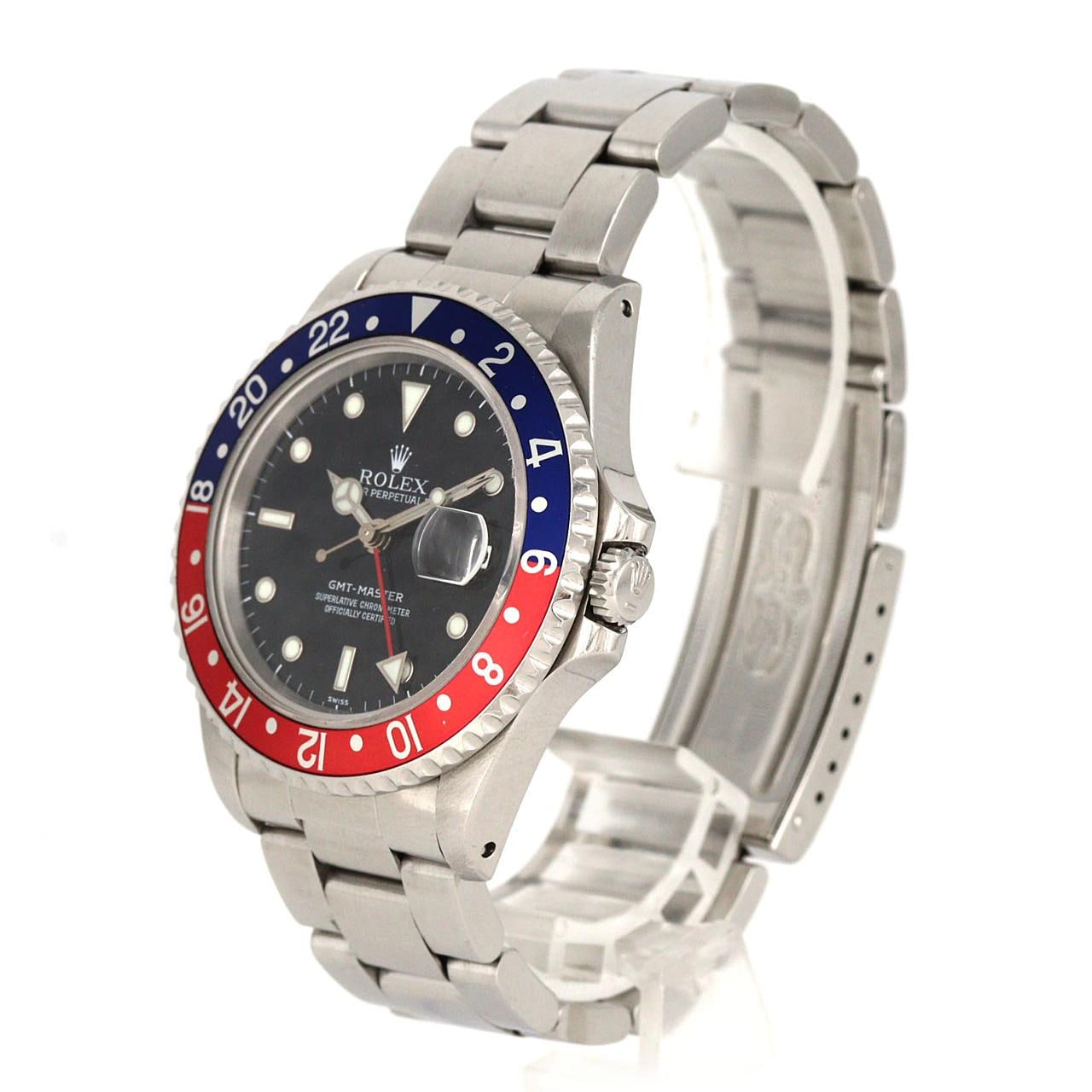 【ノーメンテナンス還元価格】ロレックス GMTマスター 16700 SS 自動巻 T番