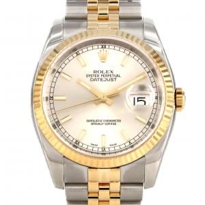 ロレックス デイトジャスト 116233 SSxYG 自動巻 F番