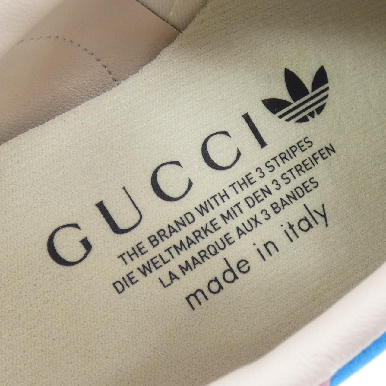 グッチ GUCCI ADIDAS GAZELLE 707867 U7R10 スニーカー