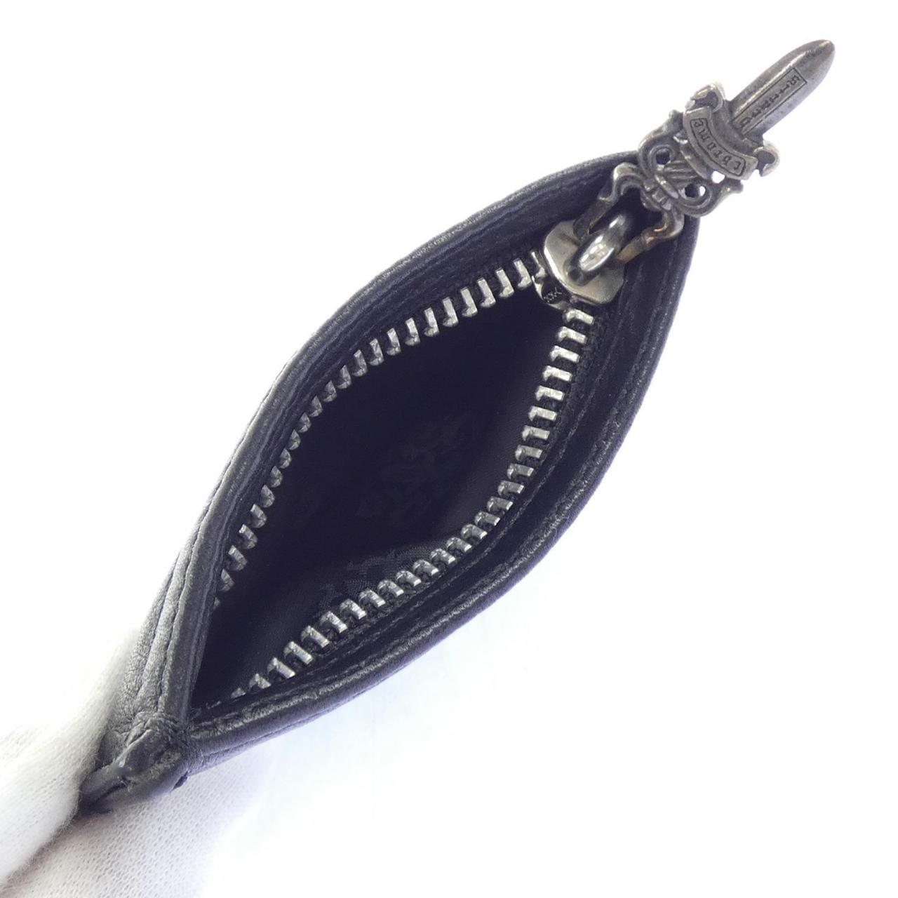 クロムハーツ CHROME HEARTS ZPR CHNG 3/4 2246 304 0915 0900 COIN CASE