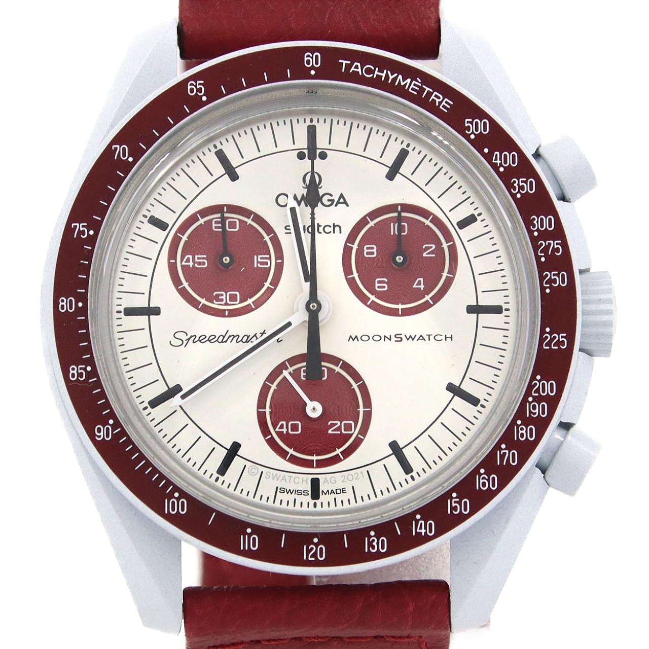 スウォッチ スウォッチxオメガ･ミッショントゥプルート SO33M101 バイオセラミック クォーツ