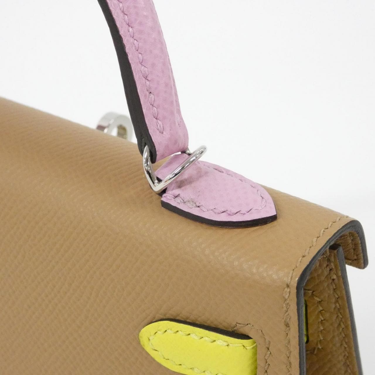 エルメス ミニ ケリー2 トリコロール MINI 082732CK バッグ