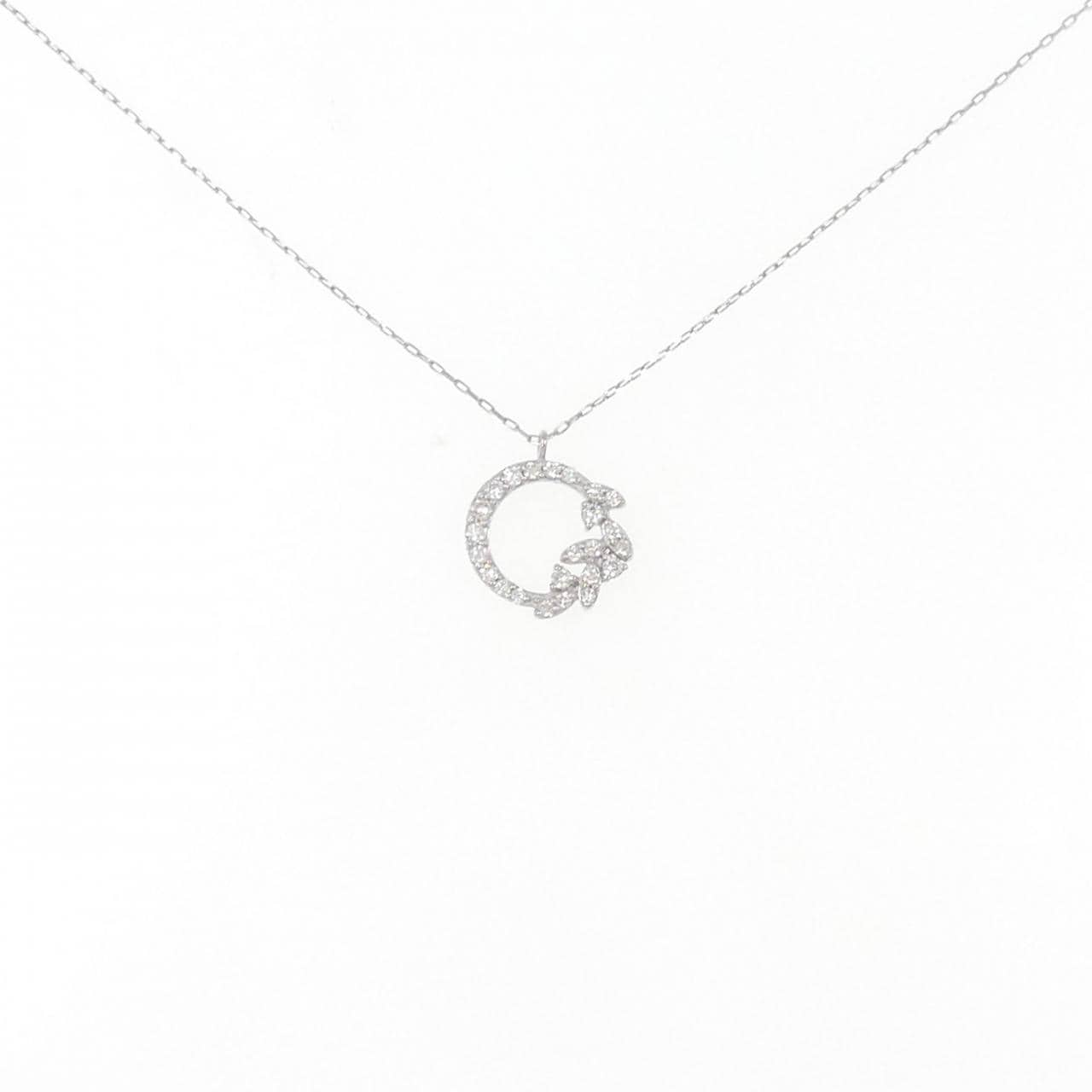 [BRAND NEW] PT Diamond Necklace 0.15CT