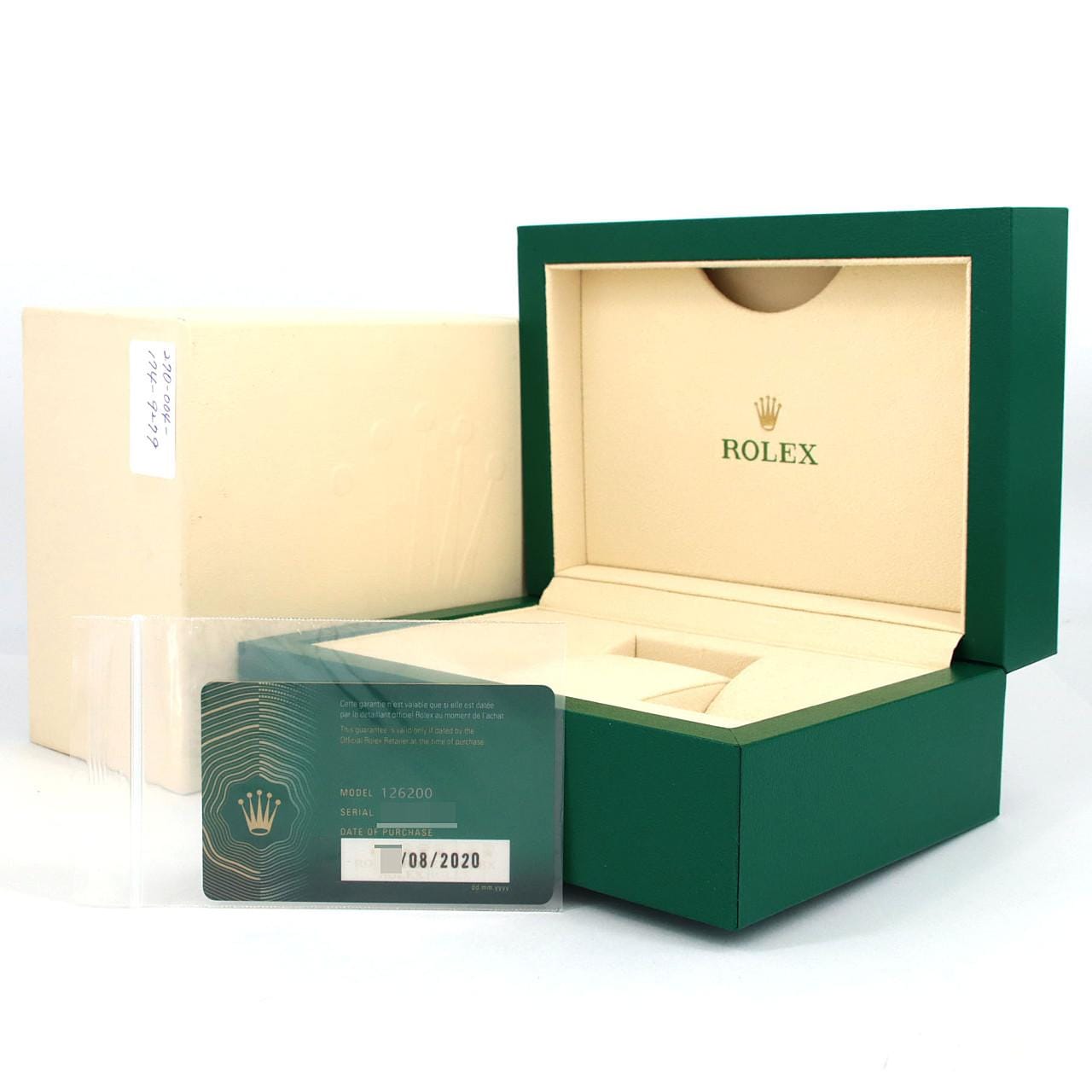 ロレックス デイトジャスト 126200 SS 自動巻 ランダム番