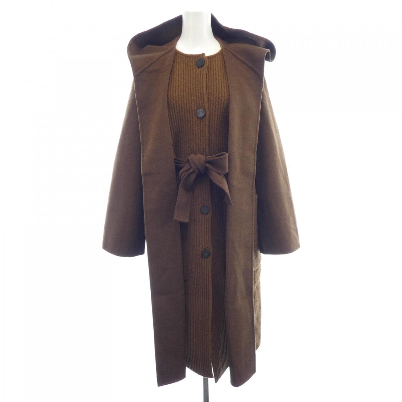 エルメス HERMES LOOK12 ニットディテール 3H0142DB ダブルフェイス コート