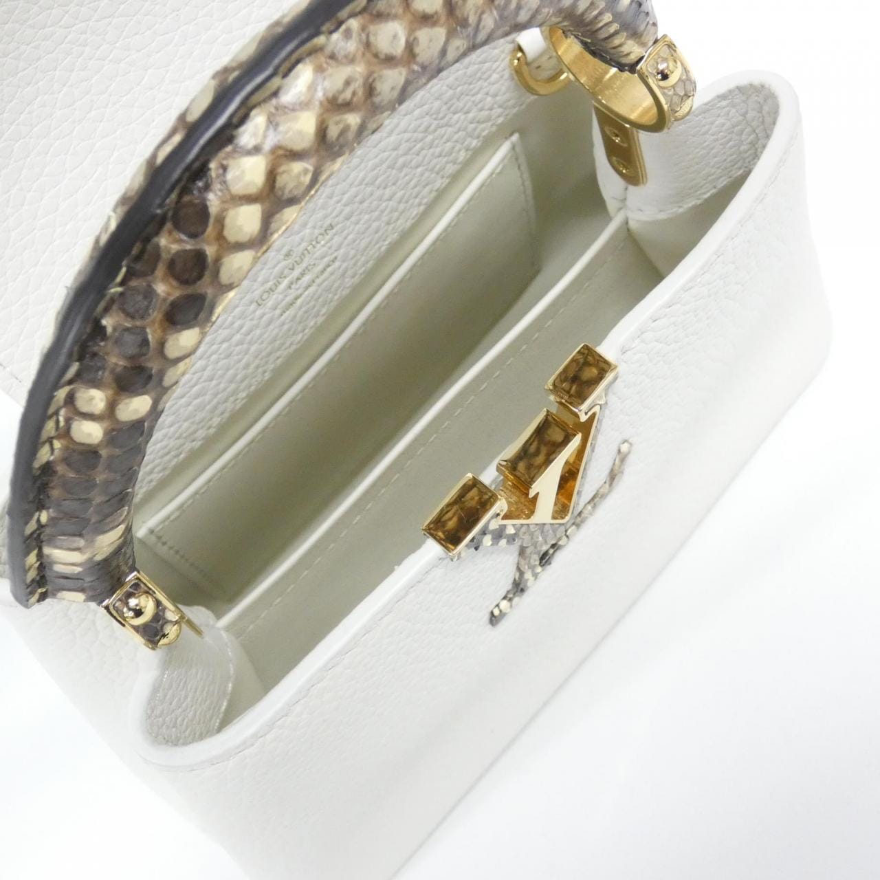 ルイヴィトン エキゾチック レザー カプシーヌ MINI N98477 バッグ