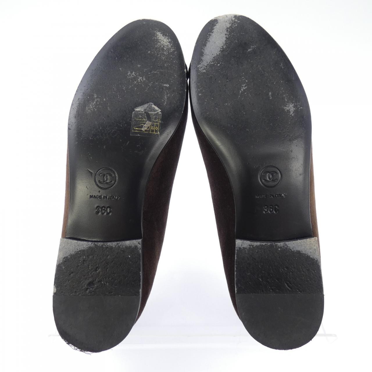 シャネル CHANEL バレリーナ G02819B17355 フラットシューズ