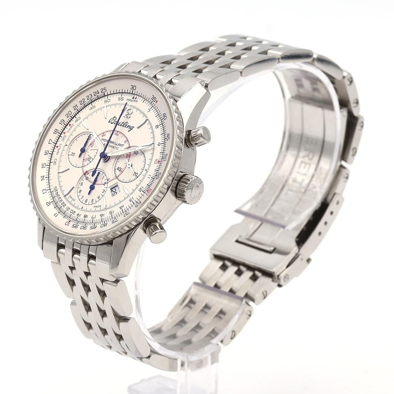 【ノーメンテナンス還元価格】ブライトリング モンブリランデイト A41370/A417G34NP SS 自動巻
