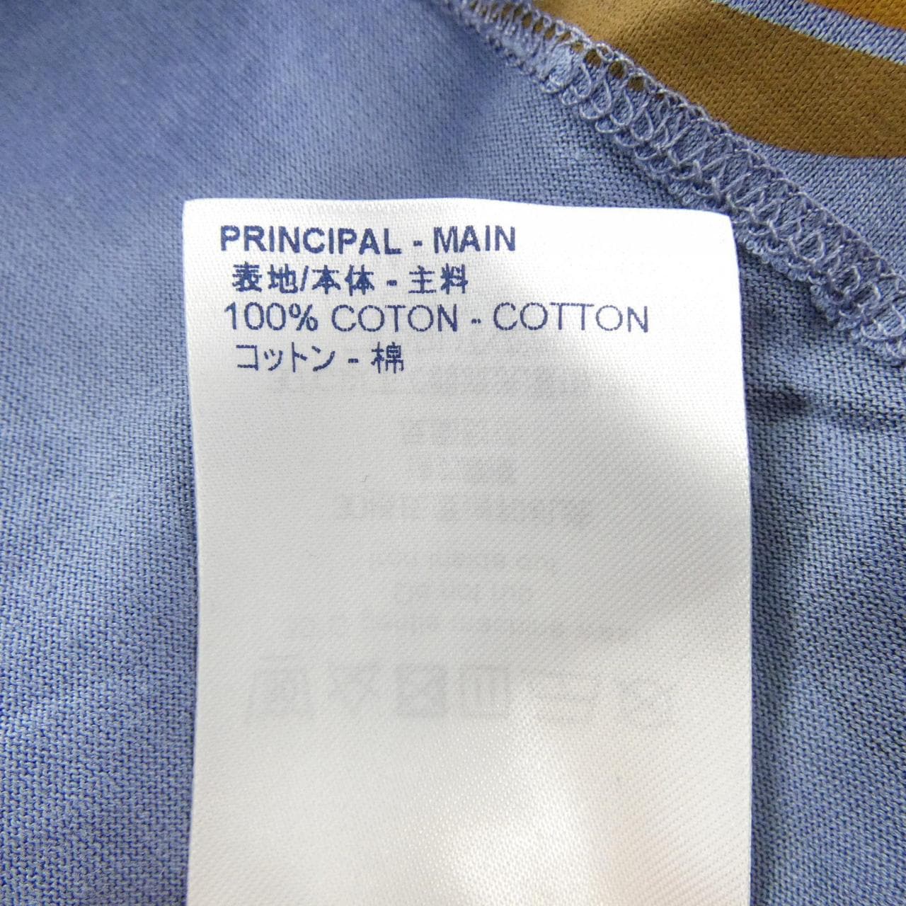 ルイヴィトン LOUIS VUITTON プリンテッドブロッサムストライプインサートTシャツ HEY02WFMB Tシャツ