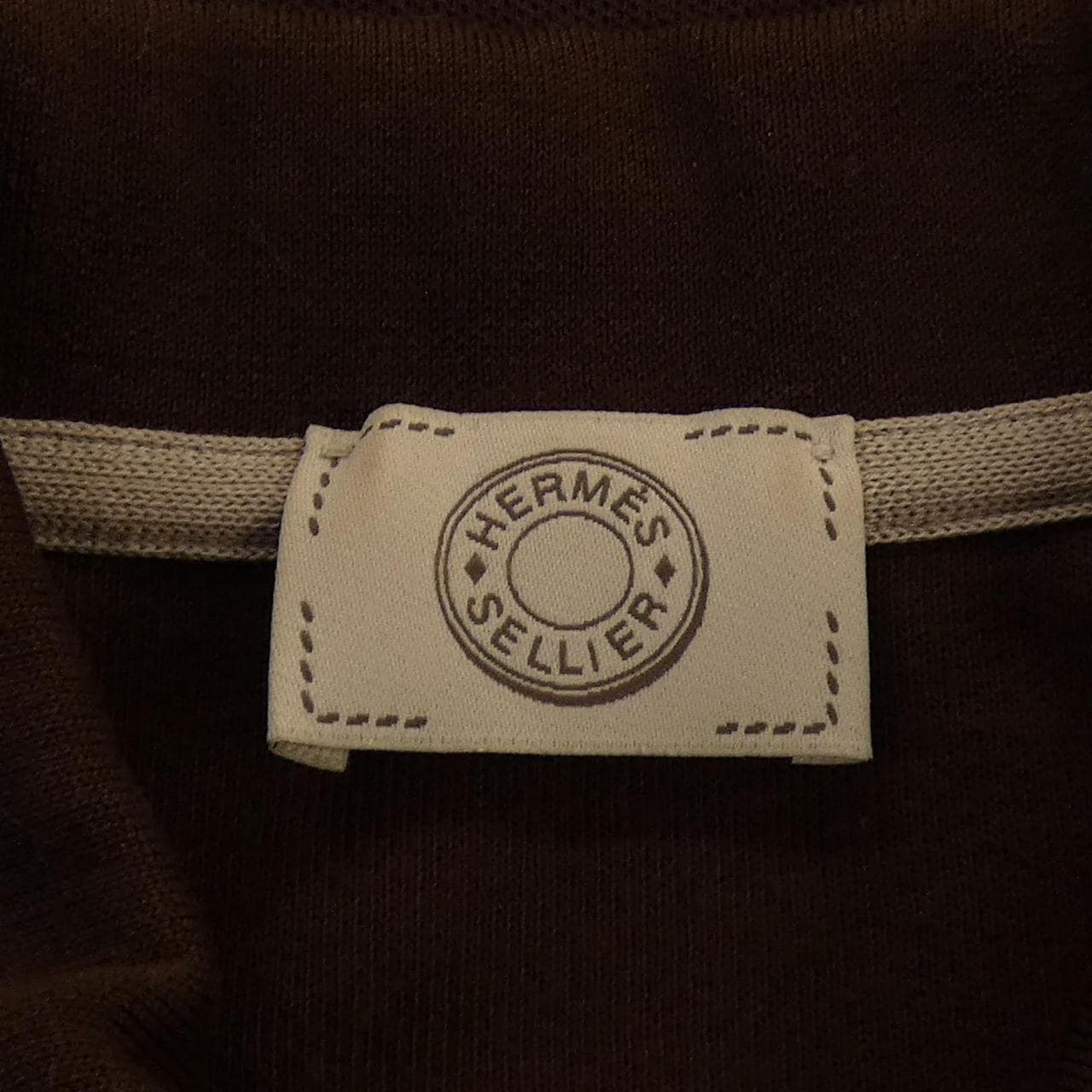 エルメス HERMES クルードセル レディース H800270E ドゥブル･ジュー ポロシャツ